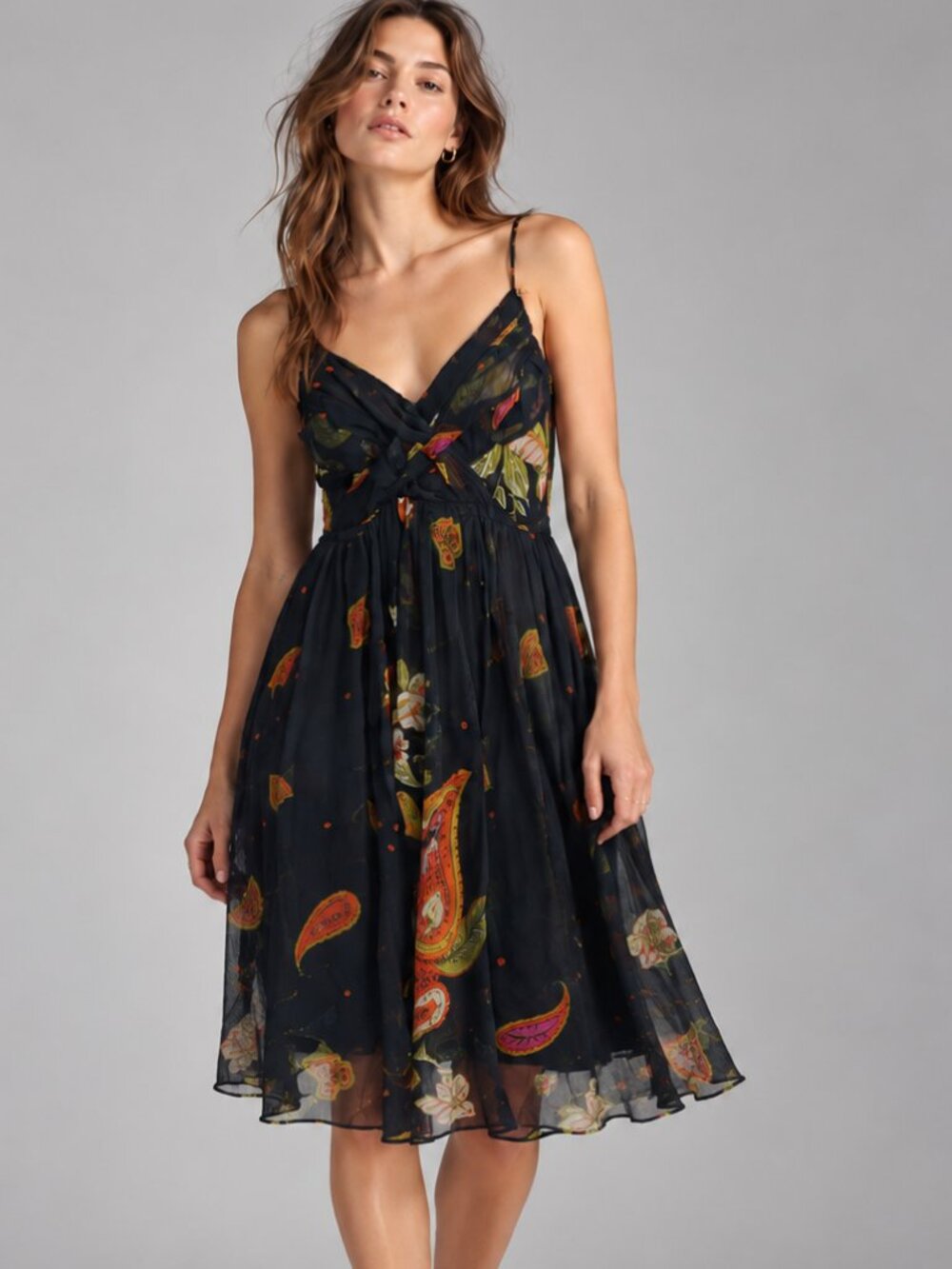 Vintage Okay Floral Dress